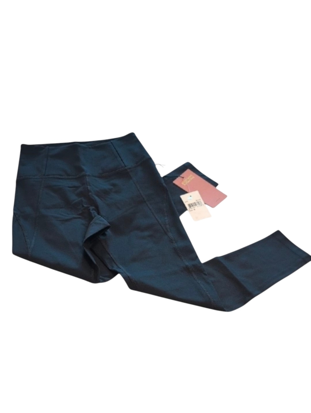 Girlfriend Collective High Rise 7/8 Black Leggings Size Small